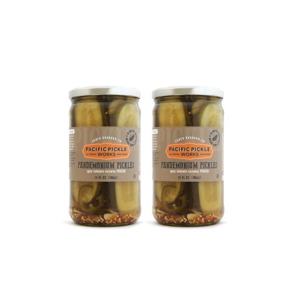 Pandemonium Pickles 24oz Jar - Spicy Habanero Caraway Pickle