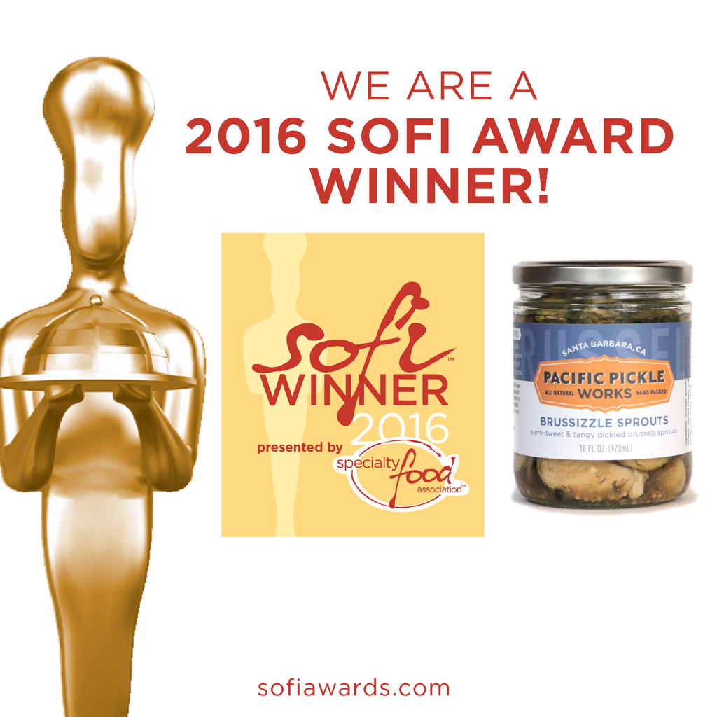 Pacific Pickle Works Brussizzle Sprouts - 2016 sofi™ Gold Award Winner