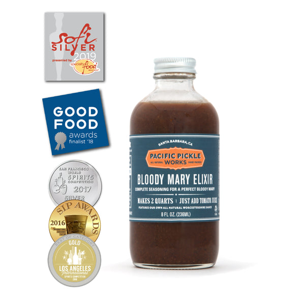 Bloody Mary Elixir, 8oz & 16oz Bottles Bloody Mary Seasoning