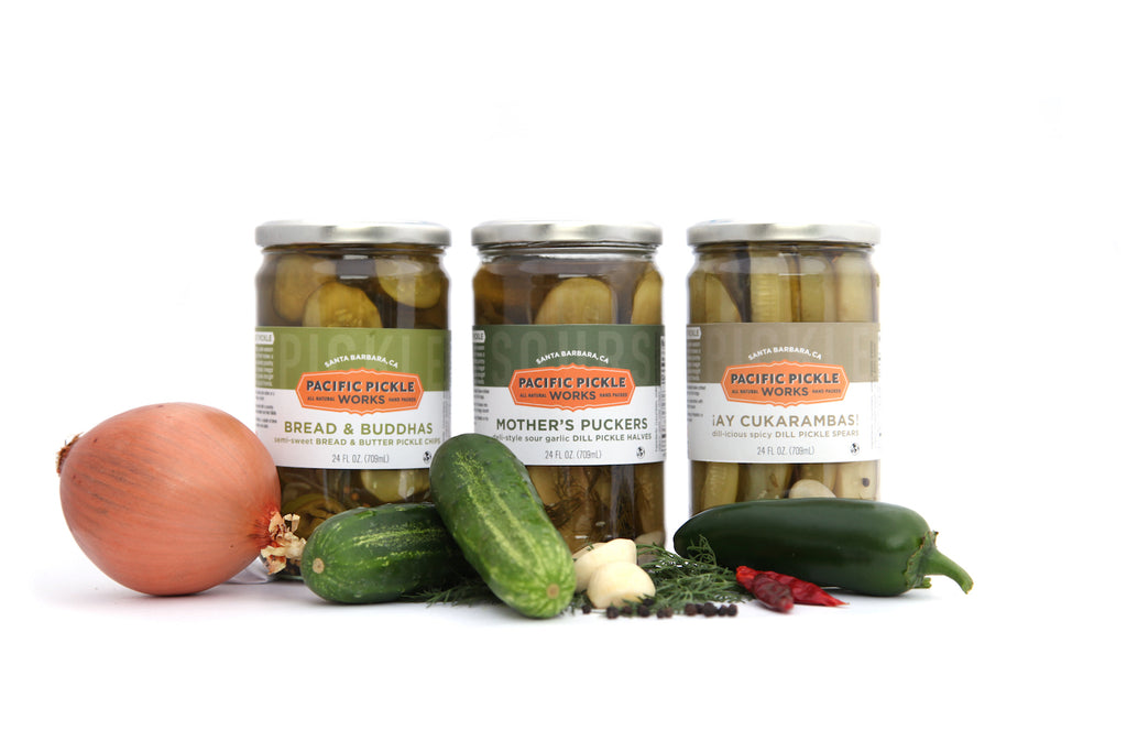 Three Pickle Variety Pack - A 3 Jar Variety Pack of Pickles