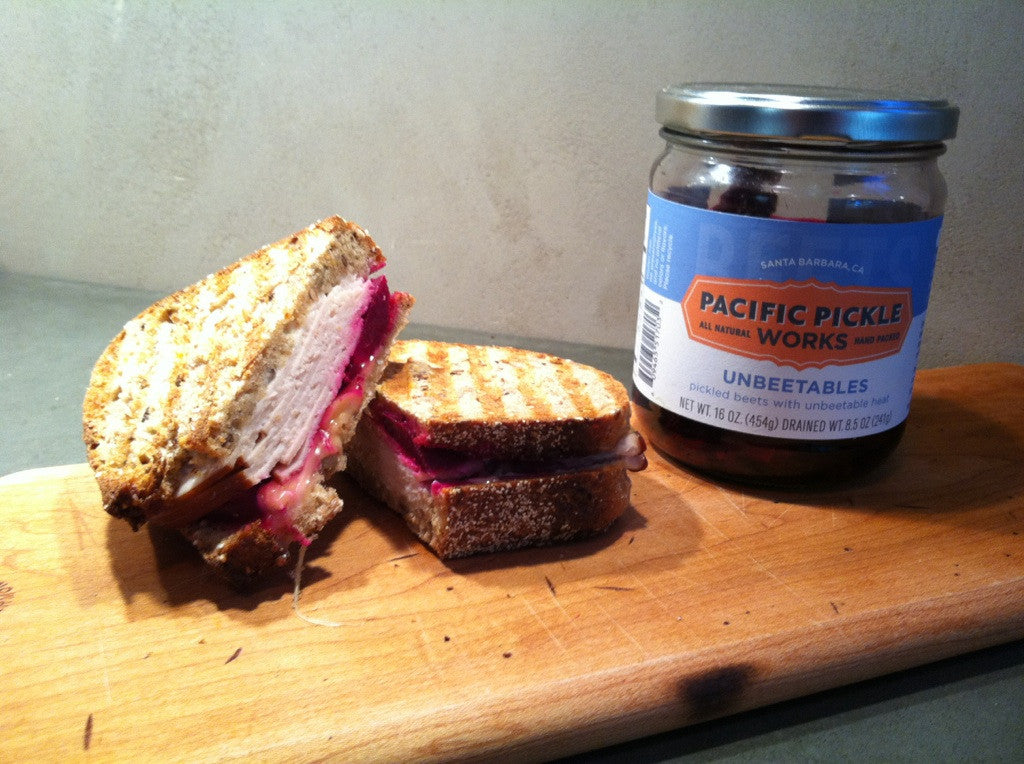 Pacific Pickle Works Unbeetable Turkey and Brie Panini